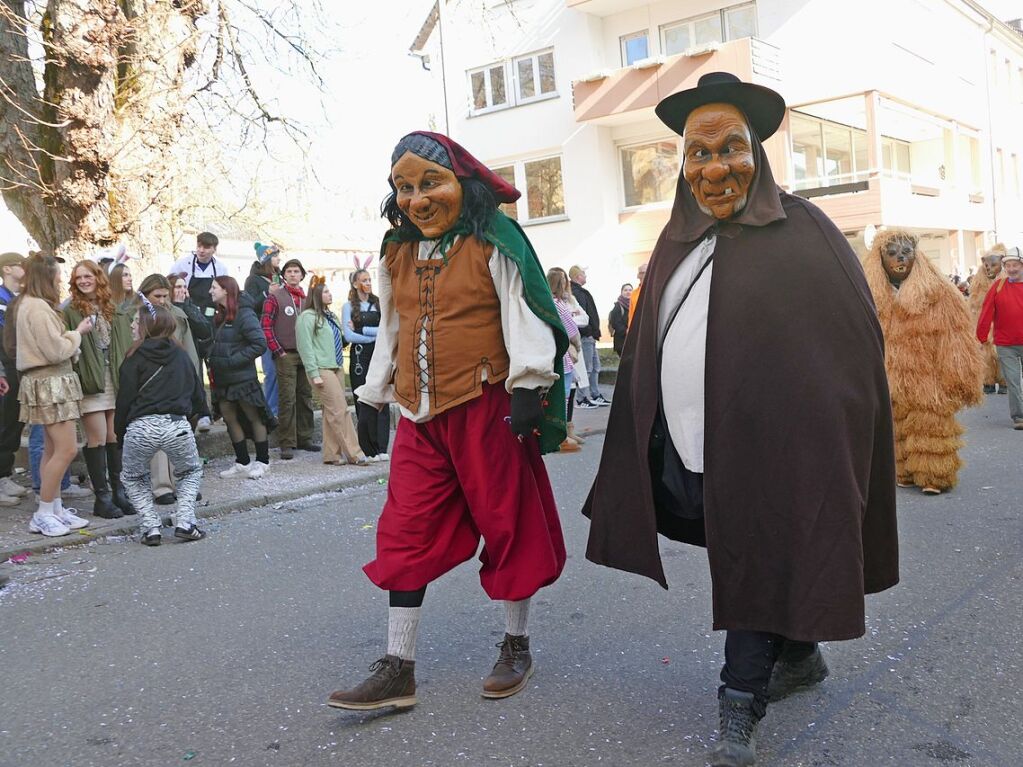 Groer Umzug in Bonndorf am Fasnetmendig