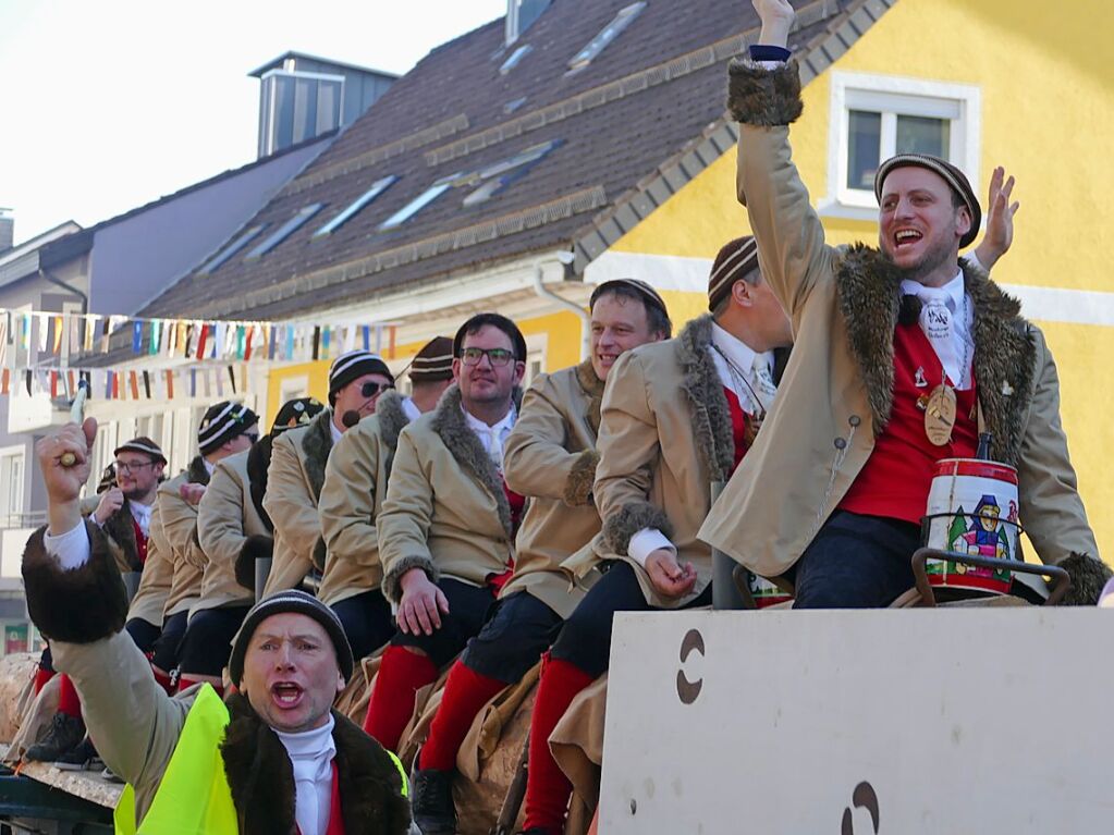 Groer Umzug in Bonndorf am Fasnetmendig