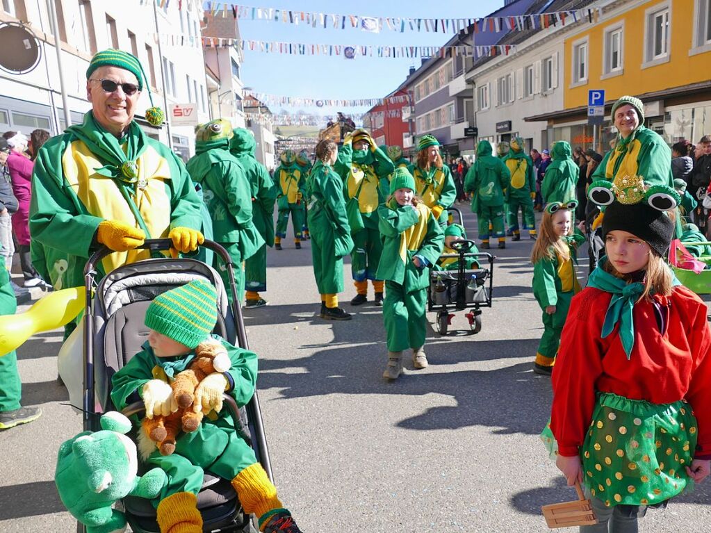 Groer Umzug in Bonndorf am Fasnetmendig