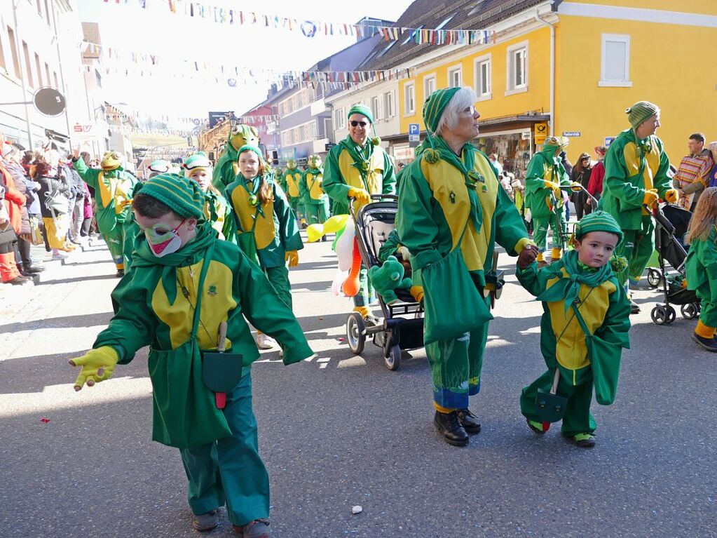 Groer Umzug in Bonndorf am Fasnetmendig