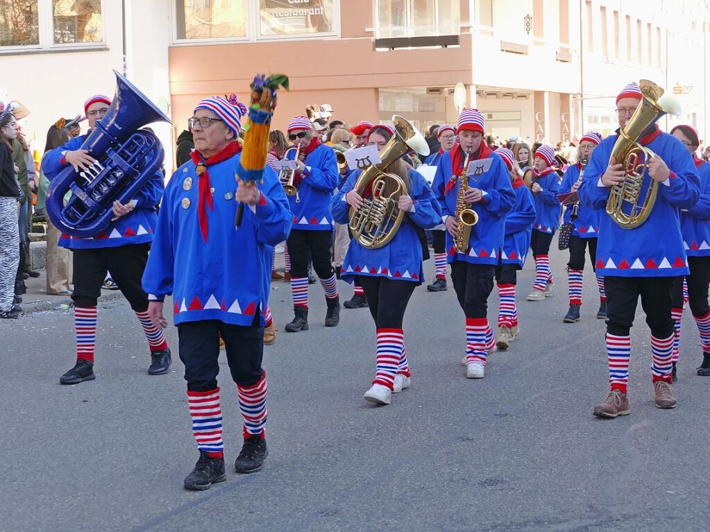 Groer Umzug in Bonndorf am Fasnetmendig