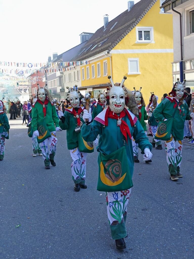 Groer Umzug in Bonndorf am Fasnetmendig