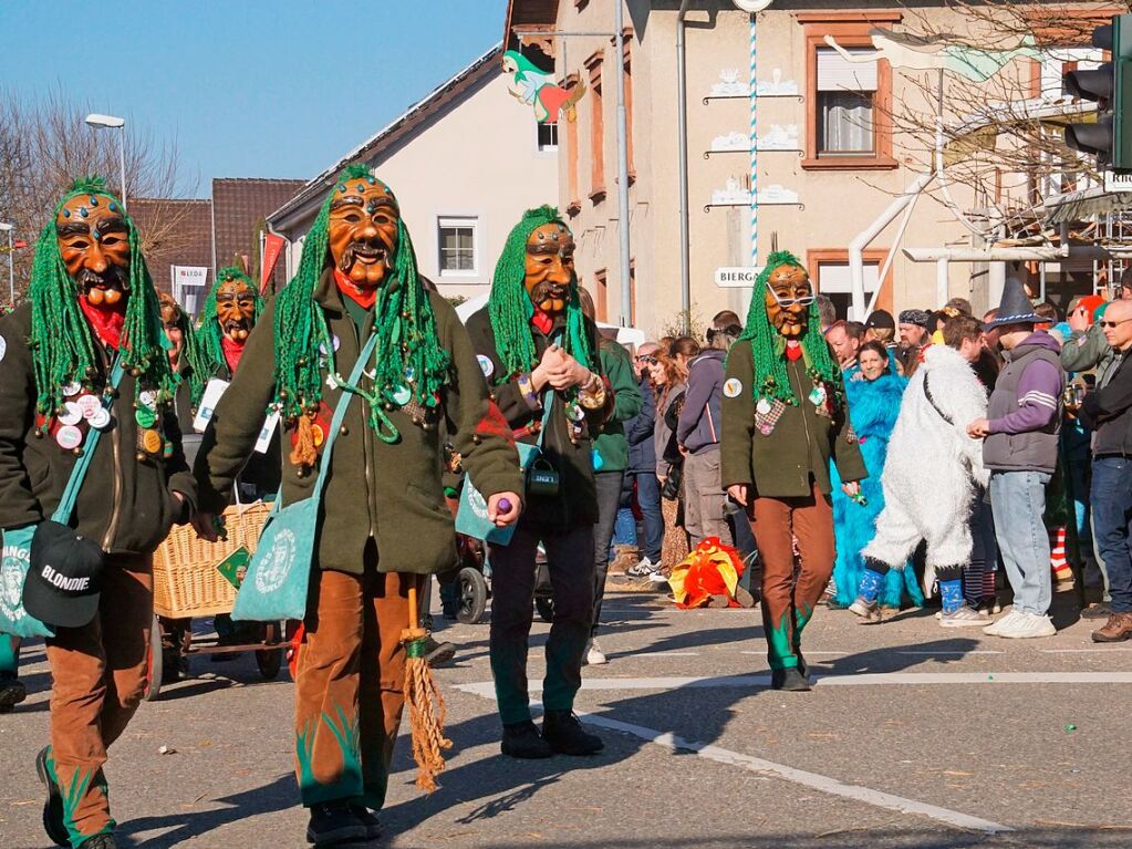 Narren aus Lahr waren unterwegs