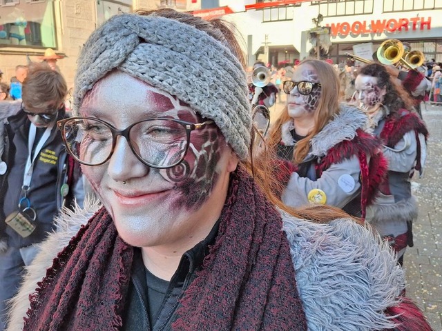 Einen solch&#8217; schnen Fasnachtsumzug gab es selten.  | Foto: Michael Krug