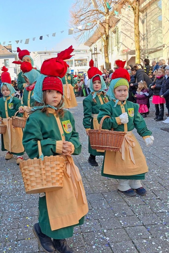 Einen solch&#8217; schnen Fasnachtsumzug gab es selten.  | Foto: Michael Krug