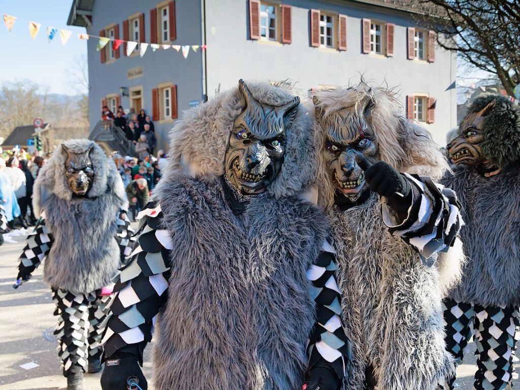 Ausgelassene Stimmung herrschte beim Umzug in Ehrenstetten.