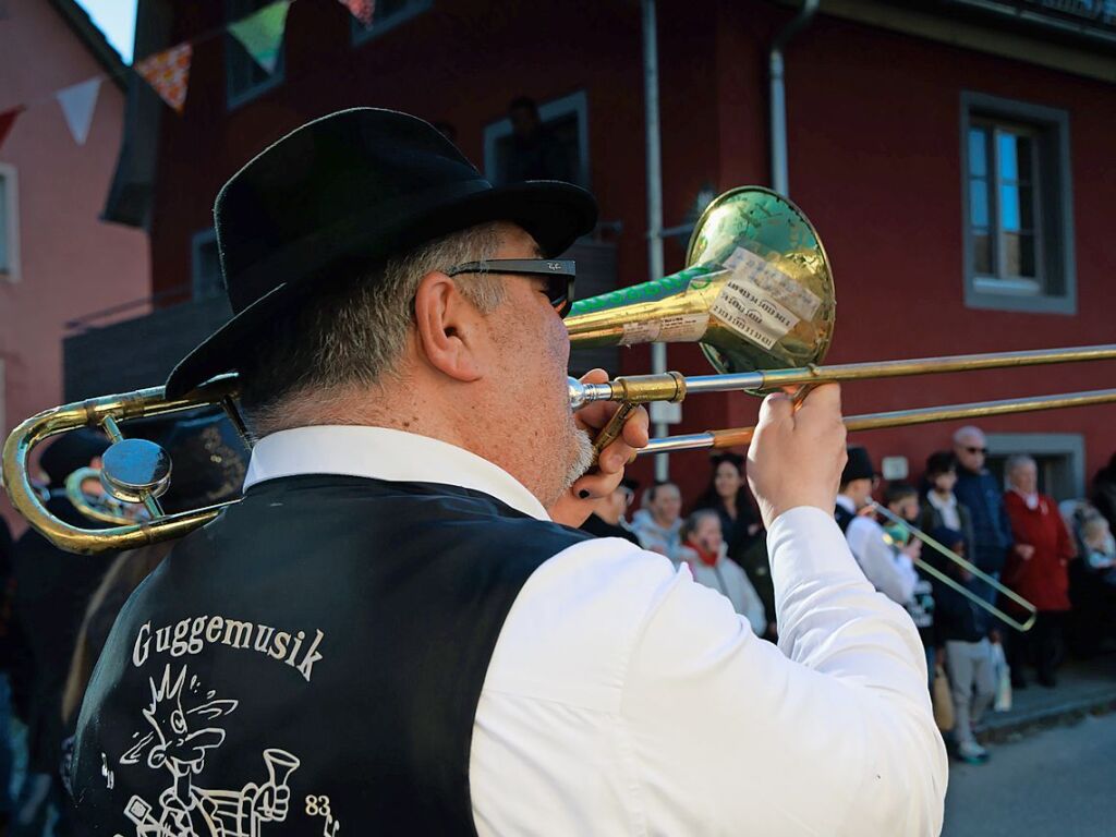 Ausgelassene Stimmung herrschte beim Umzug in Ehrenstetten.