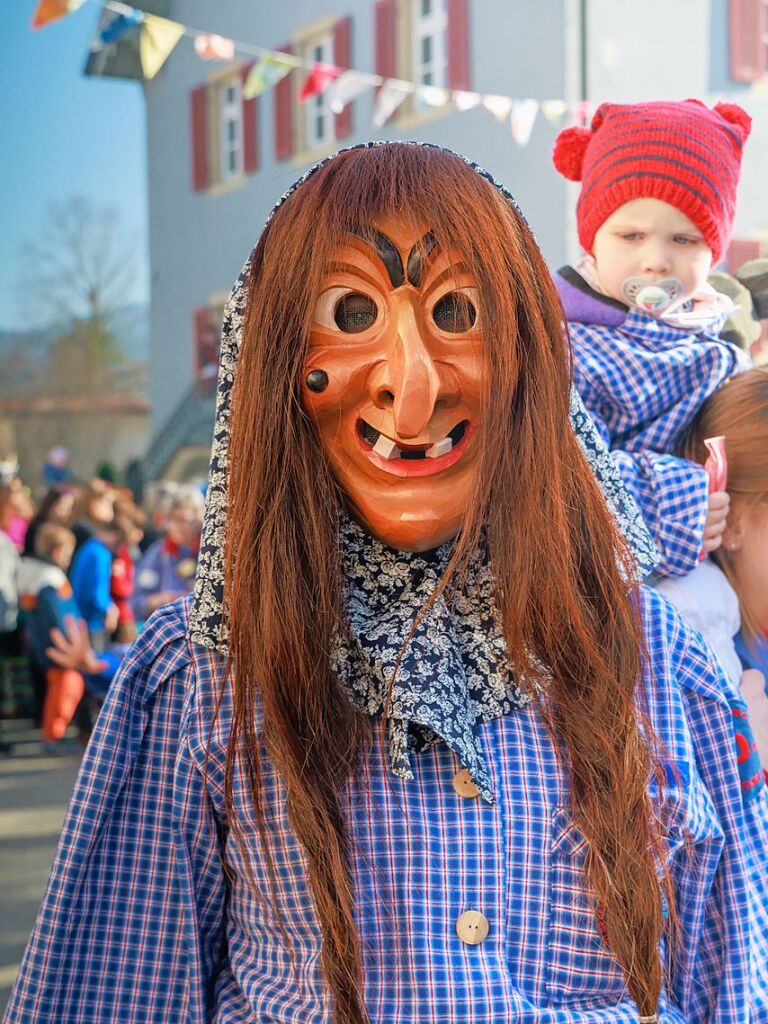 Ausgelassene Stimmung herrschte beim Umzug in Ehrenstetten.