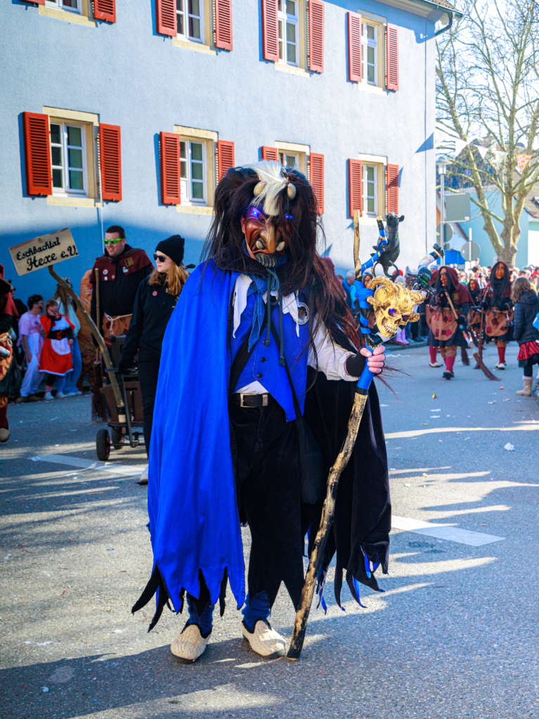 Ausgelassene Stimmung herrschte beim Umzug in Ehrenstetten.