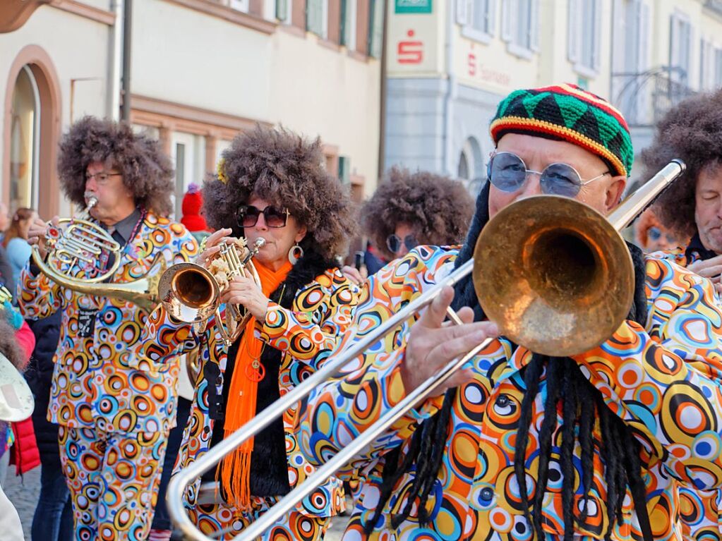 Groer Umzug in Endingen: Die Biehlidorf-Musik