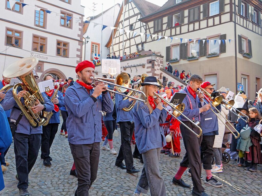 Groer Umzug in Endingen