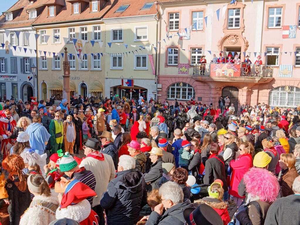 Groer Umzug in Endingen