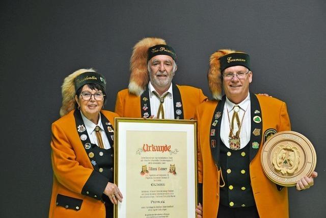 Schwarzwlder Narrenvereinigung ernennt Alfons Romey zum Erznarr