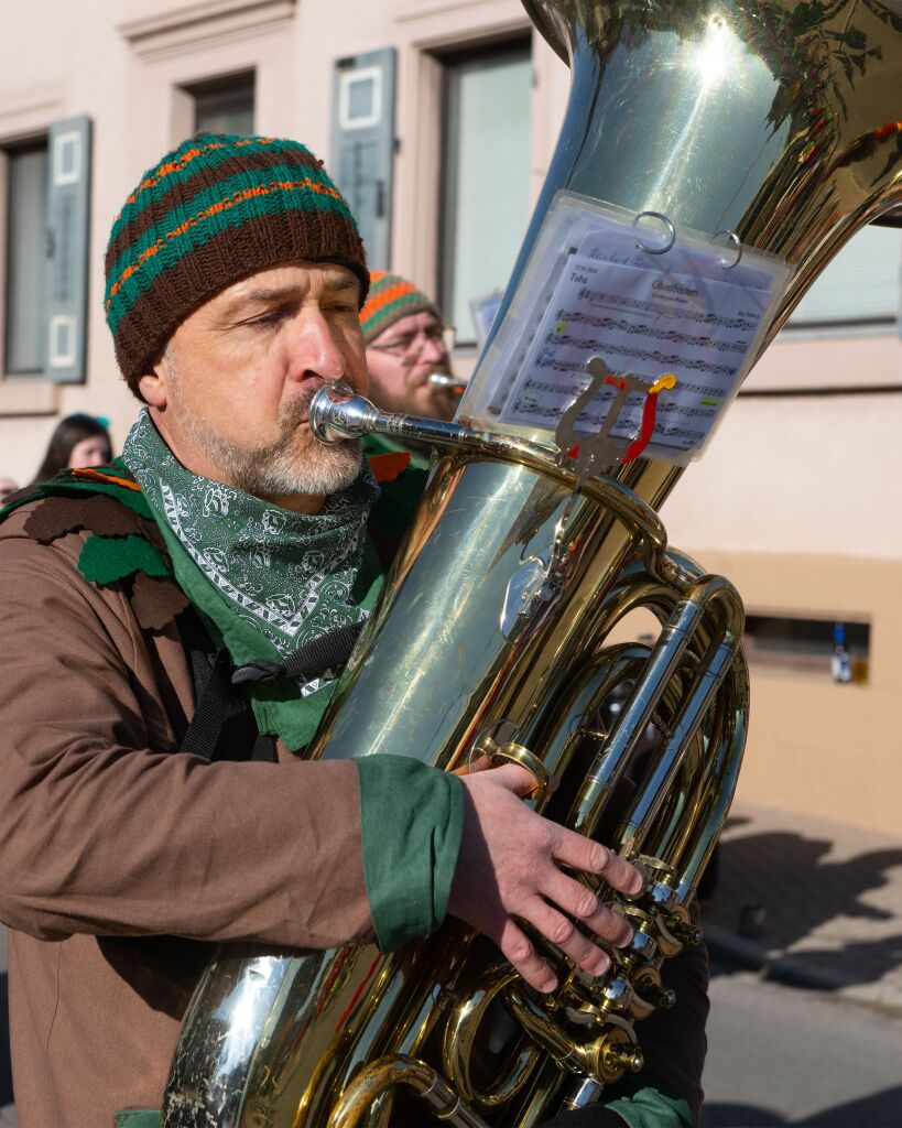 Die Saiger Musik tonstark dabei