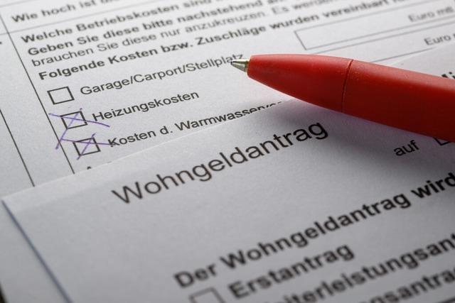 Im Landkreis Lrrach hat sich die Zahl der Wohngeldempfnger 2023 fast verdoppelt