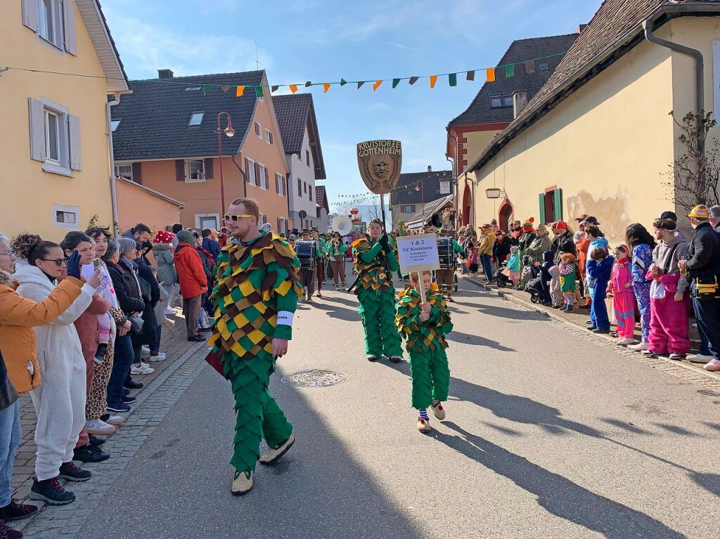 So schn war der Umzug in Gottenheim