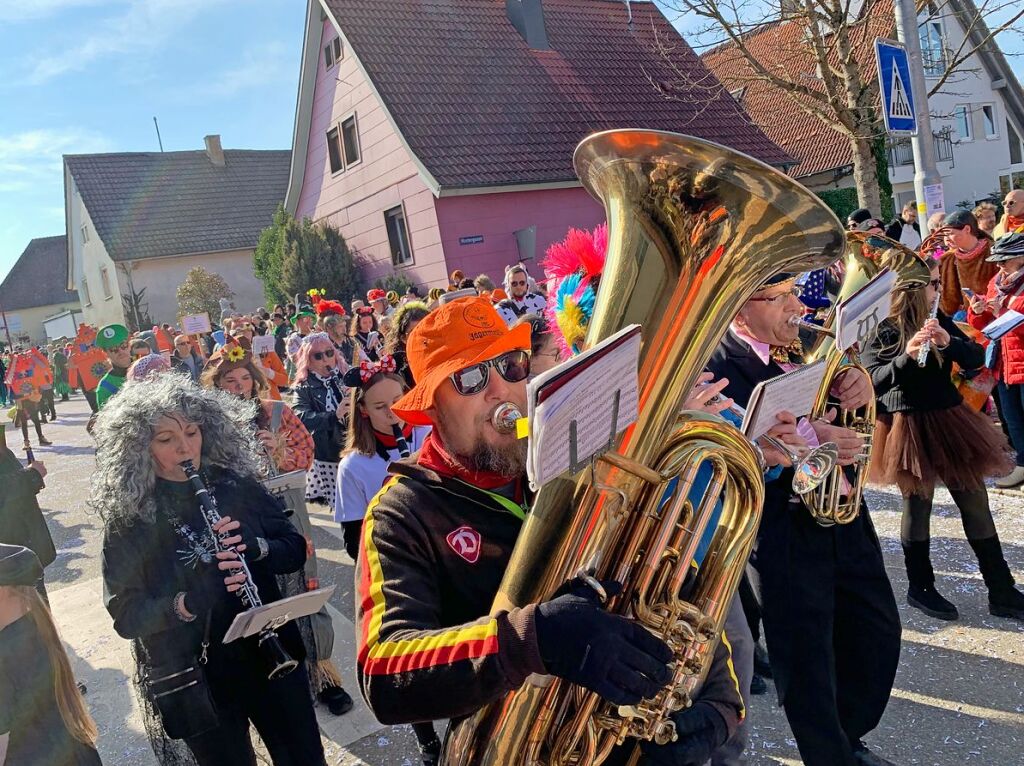 So schn war der Umzug in Gottenheim