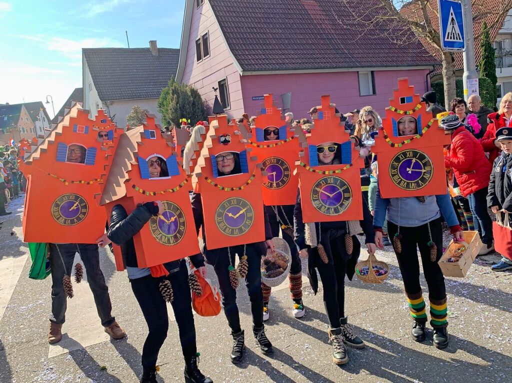 So schn war der Umzug in Gottenheim