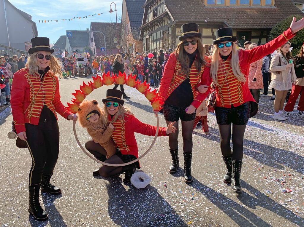 So schn war der Umzug in Gottenheim