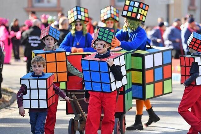 So bunt war das Treiben auf dem Umzug in Neuried-Altenheim am Fasentdienstag