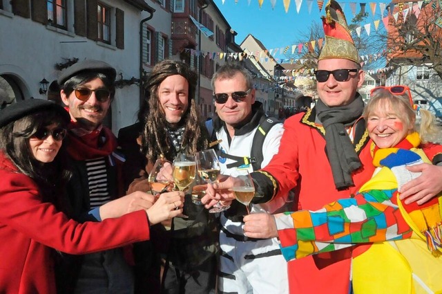 Am Sonntag, Montag und Dienstag waren ...d Achkarren auf den Straen unterwegs.  | Foto: Sebastian Ehret