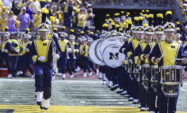 Die Michigan Marching Band macht auf i...ropatournee auch Station in Ettenheim.  | Foto: Kristan Rodwell