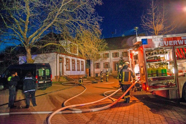 Die Feuerwehr hatte die Situation schnell unter Kontrolle.  | Foto: Olaf Michel