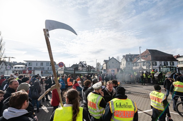 Beim politischen Aschermittwoch der Gr...g abgesagt werden musste. (Archivbild)  | Foto: Silas Stein/dpa