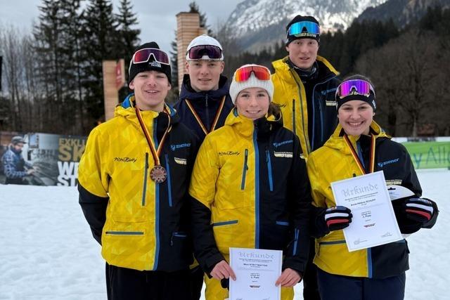 Max Braun von der WSG Schluchsee ist deutscher Meister