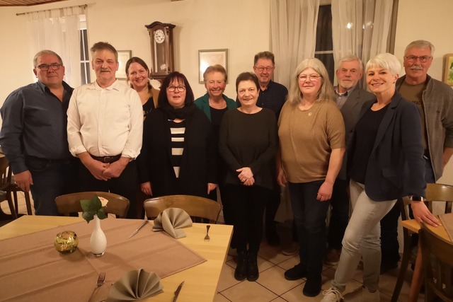 Im Vorstandsteam des Gemischten Chors ...hrerin Alexandra Maier, Rolf Lachmann  | Foto: Alexandra Maier