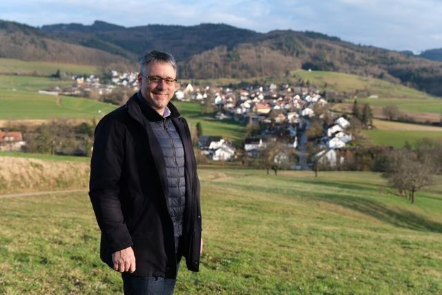 Sldener Brgermeister und -kandidat Markus Rees: 