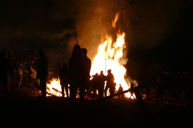 Das Fasnachtsfeuer soll in jedem Fall stattfinden.  | Foto: Ulrich Senf