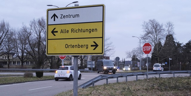 Die Zeit drngt: Wegen des geplanten S...er Kreisverkehr am Sdring entstehen.   | Foto: Hubert Rderer