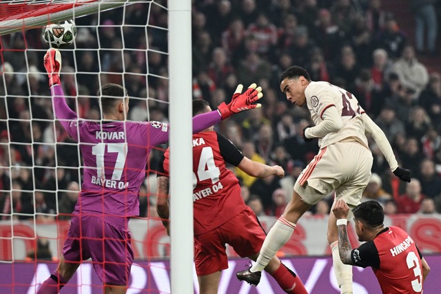 Das Duell Musiala vs Wirtz entschied der Bayern-Profi f&uuml;r sich  | Foto: Sven Hoppe/dpa