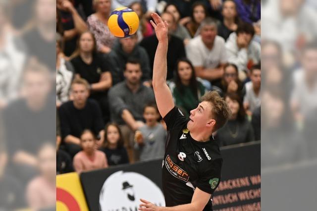 FT-Volleyballer Anton Jung: Ein Sieg gegen Friedrichshafen wre phantastisch