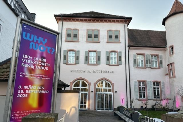 Offenburger Vibratorenausstellung noch vor der Erffnung skandalisiert