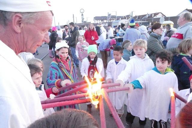 Die Glunkis machen in Weil am Rhein und Haltingen die Nacht zum Tag