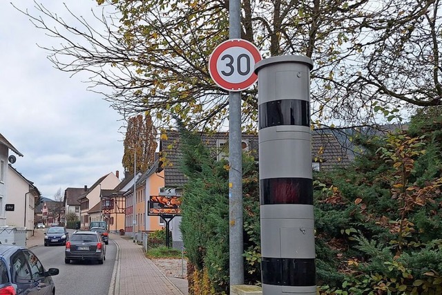 Tempo 30 in Kuhbach und Reichenbach ha...int es um das Thema ruhiger zu werden.  | Foto: Wolfgang Beck