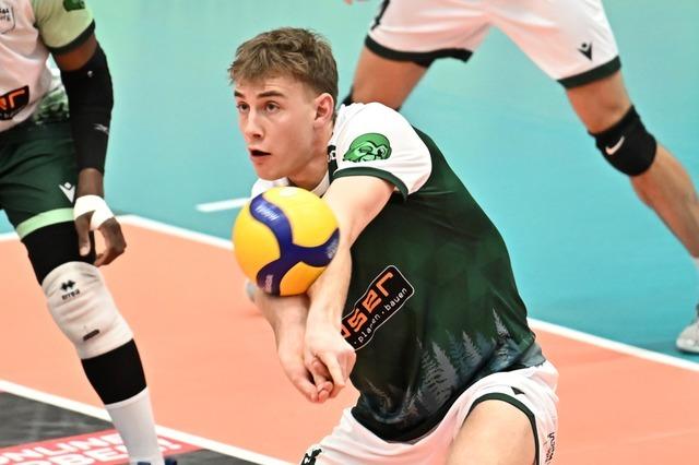 FT-Volleyballer Anton Jung: Ein Sieg gegen Friedrichshafen wre phantastisch