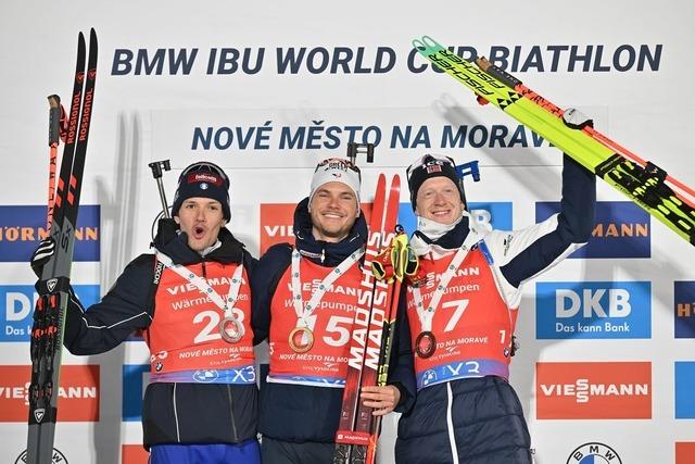 Zu viele Fehler: Deutsche Biathleten erneut chancenlos