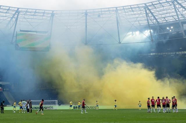 Hannover 96 gegen Eintracht Braunschweig: Dem deutschen Fuball steht das nchste Hochrisiko-Spiel bevor