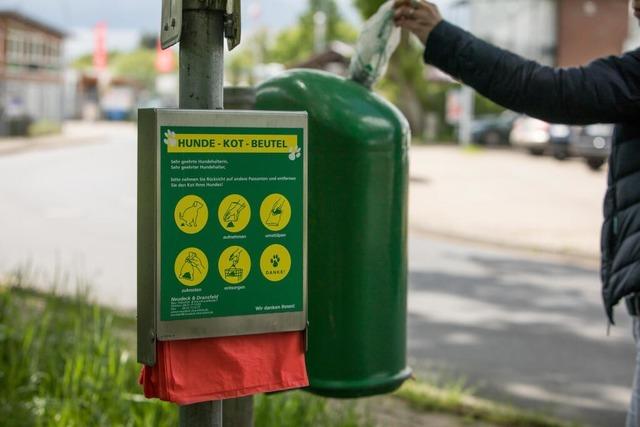 Hundekot bitte immer einsammeln - Gefahr von blen Parasiten