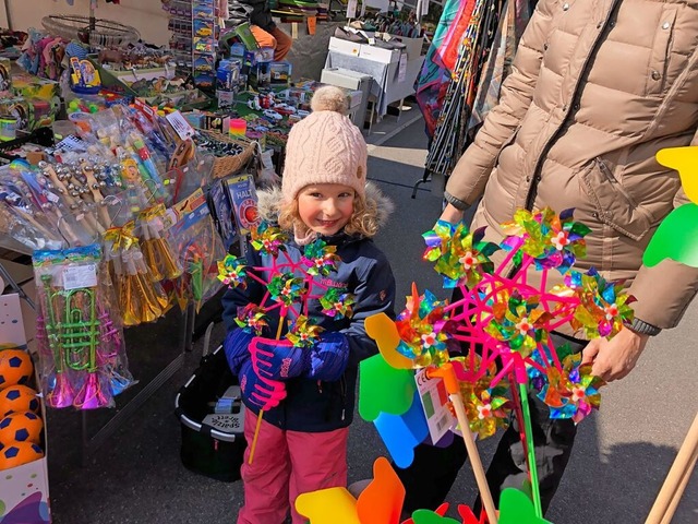 Der Hirschmonatgsmarkt ist ein Fest fr gro und klein.  | Foto: Ursula Harder