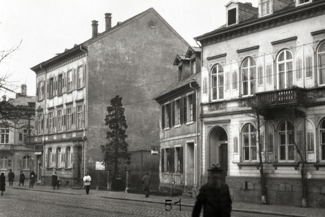 Das vergessene Domizil des Alois Knittel in der Freiburger Friedrichstrae