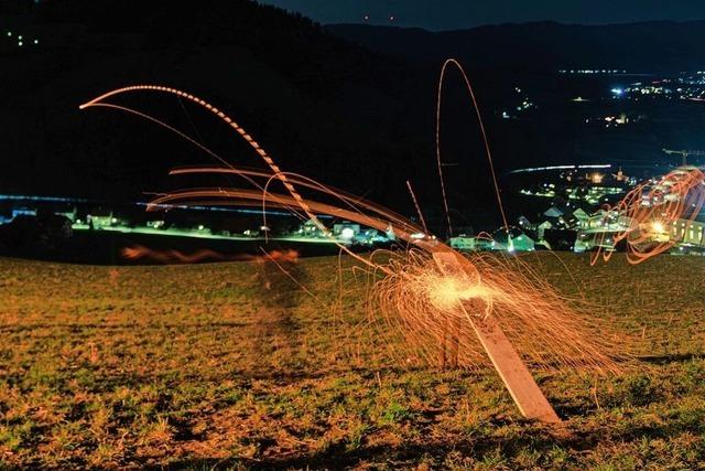 Fotos: So war es beim Schiebeschlagen in Oberried