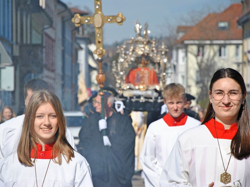 Der Schrein des heiligen St.Fridolin