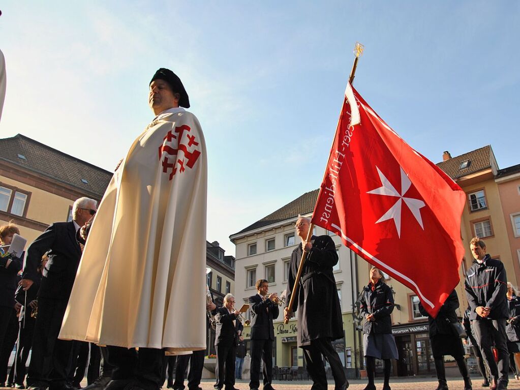 Zu Ehren des heiligen Fridolin zog eine Prozession durch die Innenstadt von Bad Sckingen.