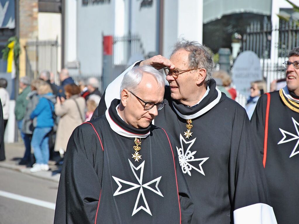 Zu Ehren des heiligen Fridolin zog eine Prozession durch die Innenstadt von Bad Sckingen.