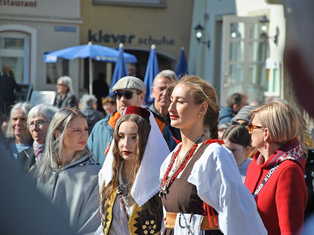 Zu Ehren des heiligen Fridolin zog eine Prozession durch die Innenstadt von Bad Sckingen.