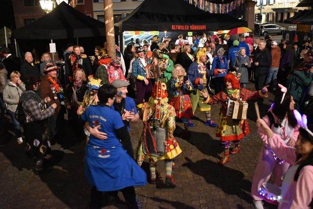 Das Altweiler Narrenfest am Buurefasnachtssamstag ist lngst mehr als ein Geheimtipp